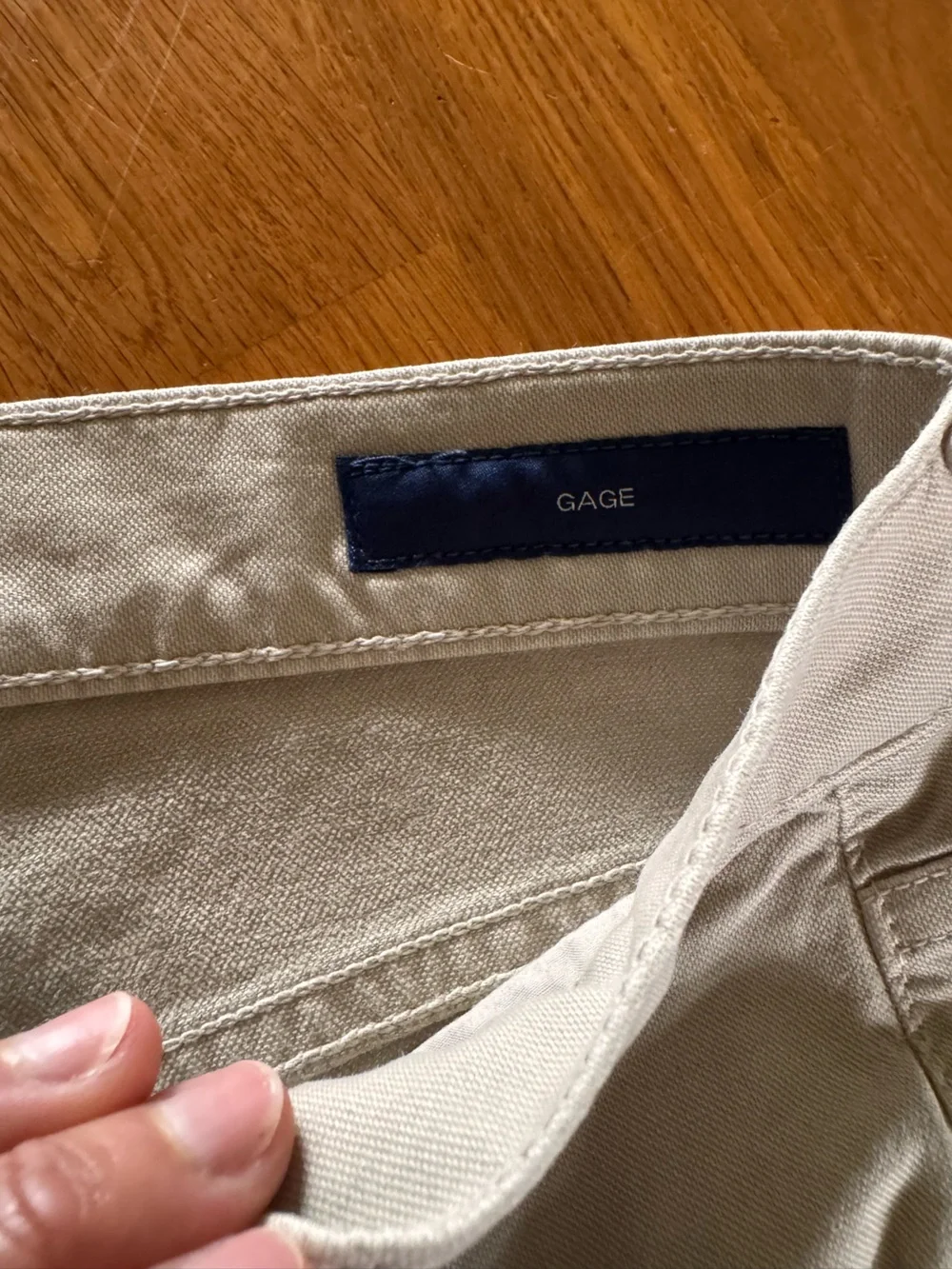 MENS CITIZENS OF HUMANITY GAGE CLASSIC STRAIGHT ITALIAN CANVAS CUT JEANS SIZE 32